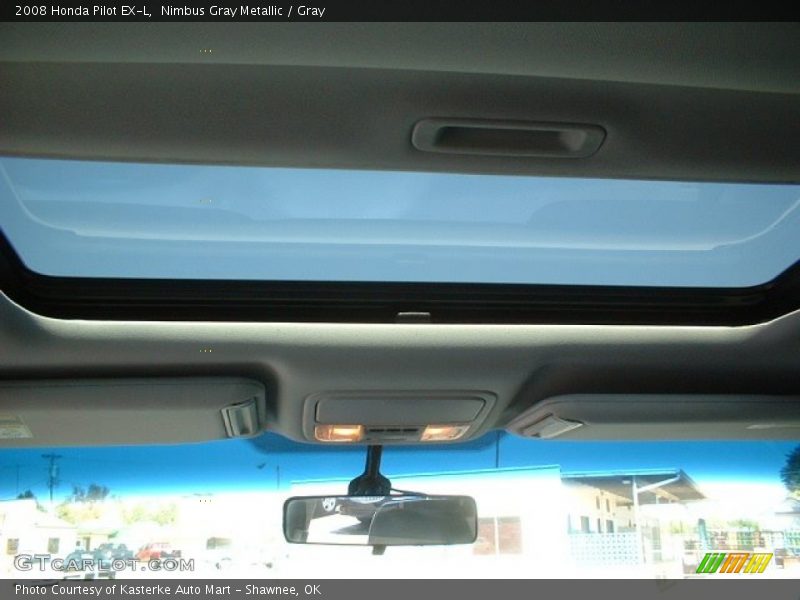Nimbus Gray Metallic / Gray 2008 Honda Pilot EX-L