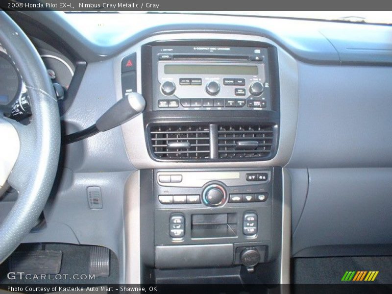 Nimbus Gray Metallic / Gray 2008 Honda Pilot EX-L