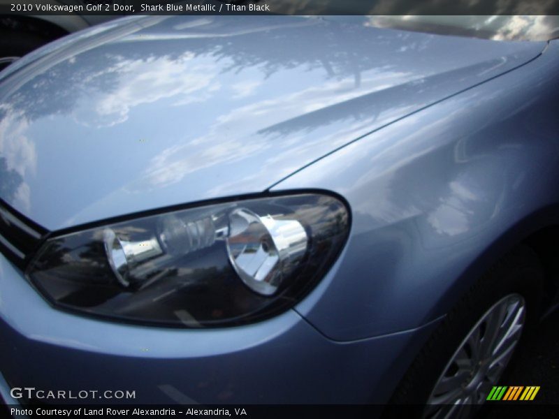 Shark Blue Metallic / Titan Black 2010 Volkswagen Golf 2 Door