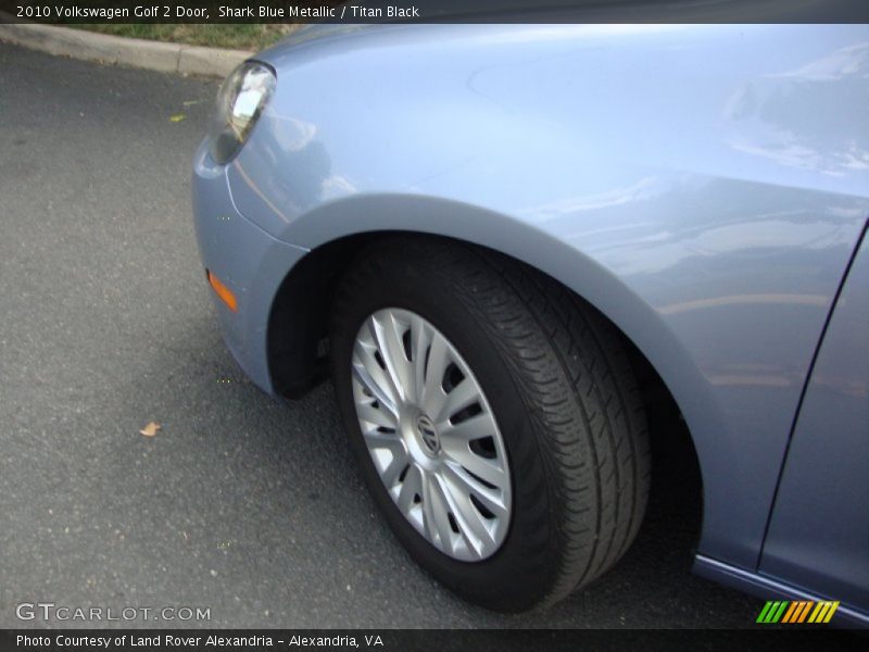 Shark Blue Metallic / Titan Black 2010 Volkswagen Golf 2 Door