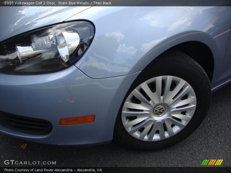 Shark Blue Metallic / Titan Black 2010 Volkswagen Golf 2 Door
