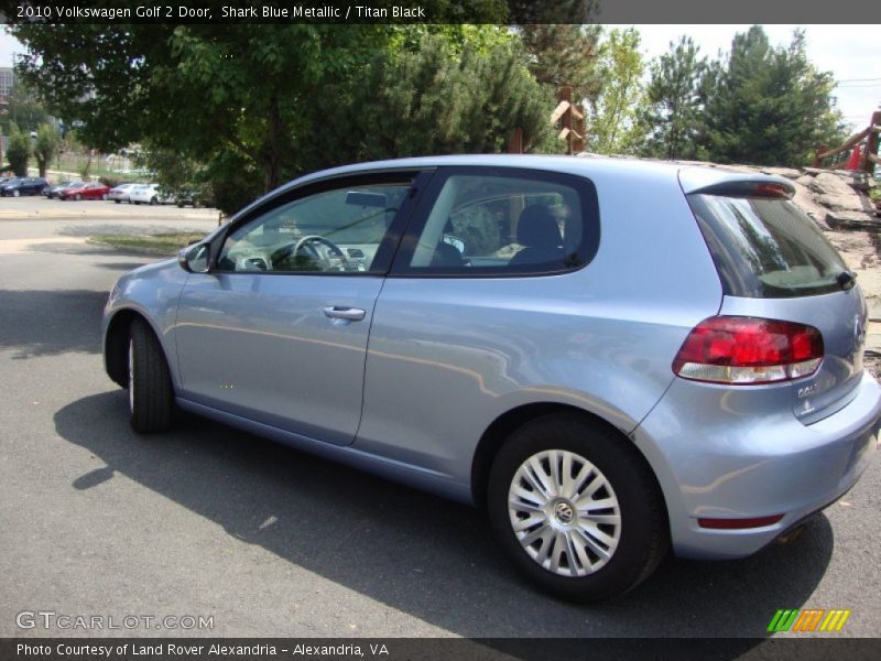 Shark Blue Metallic / Titan Black 2010 Volkswagen Golf 2 Door
