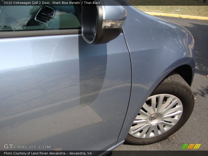 Shark Blue Metallic / Titan Black 2010 Volkswagen Golf 2 Door