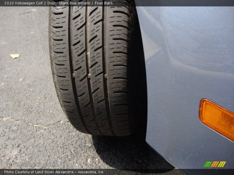 Shark Blue Metallic / Titan Black 2010 Volkswagen Golf 2 Door