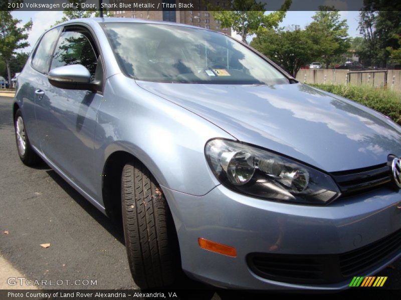 Shark Blue Metallic / Titan Black 2010 Volkswagen Golf 2 Door
