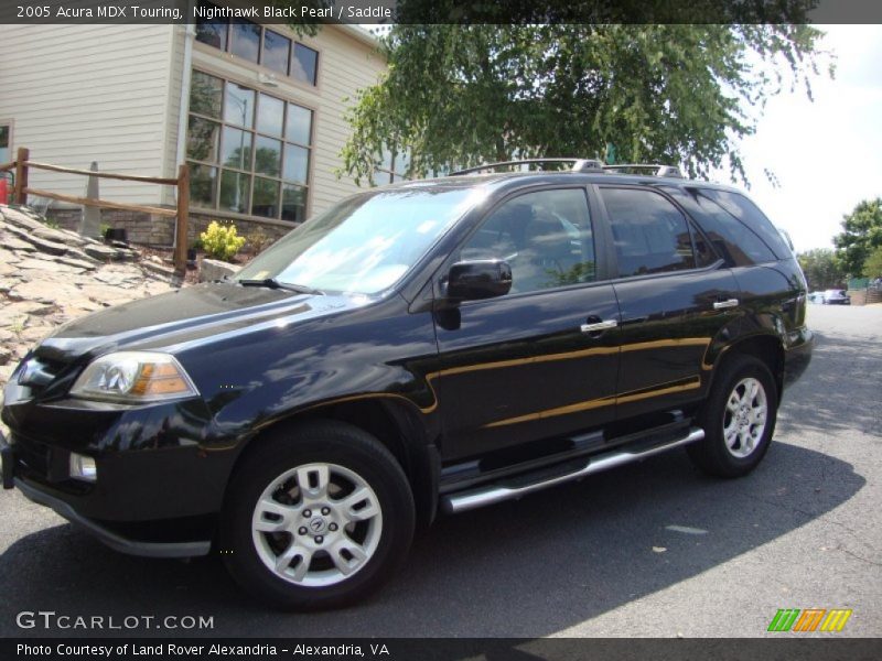 Nighthawk Black Pearl / Saddle 2005 Acura MDX Touring