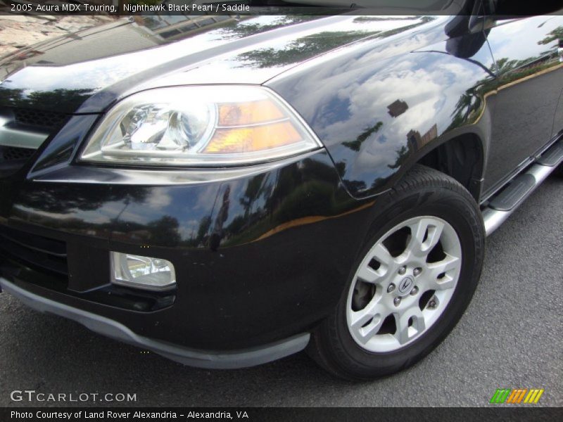 Nighthawk Black Pearl / Saddle 2005 Acura MDX Touring