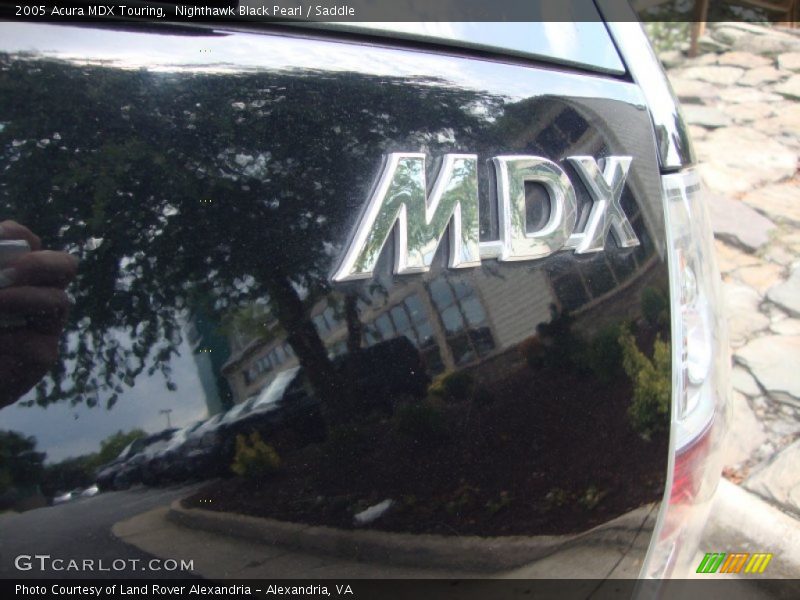 Nighthawk Black Pearl / Saddle 2005 Acura MDX Touring