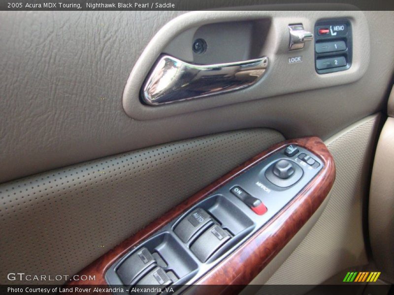 Nighthawk Black Pearl / Saddle 2005 Acura MDX Touring