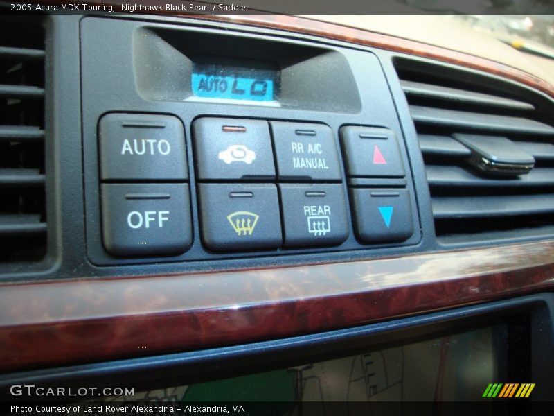 Nighthawk Black Pearl / Saddle 2005 Acura MDX Touring