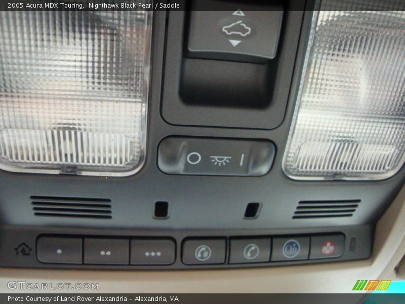 Nighthawk Black Pearl / Saddle 2005 Acura MDX Touring