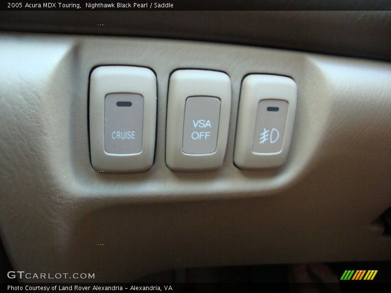 Nighthawk Black Pearl / Saddle 2005 Acura MDX Touring