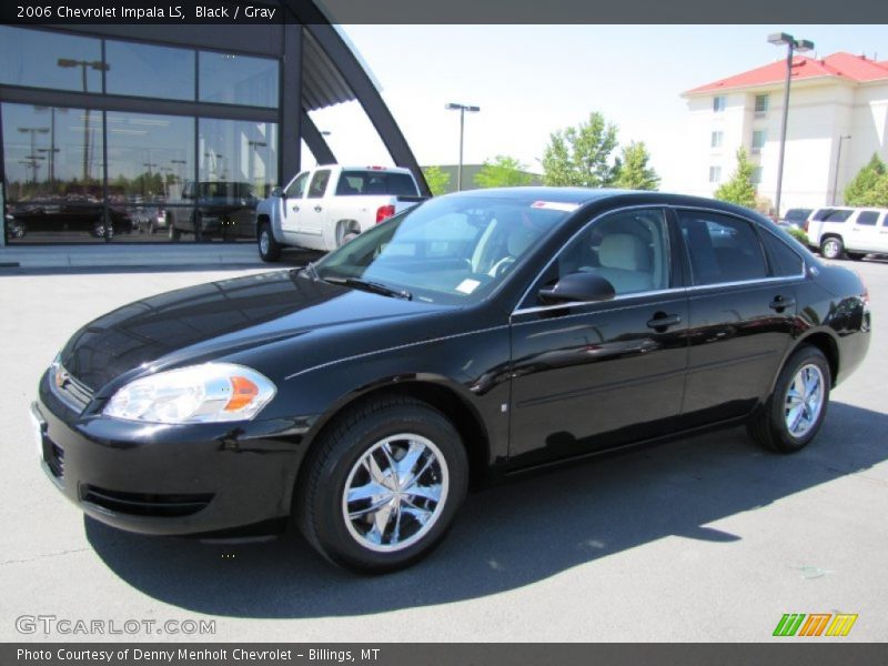 Black / Gray 2006 Chevrolet Impala LS