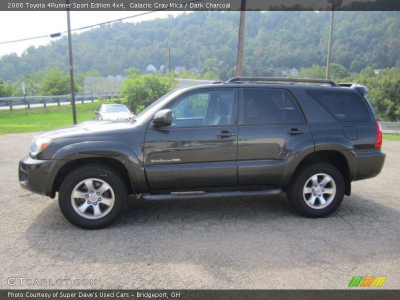 Galactic Gray Mica / Dark Charcoal 2006 Toyota 4Runner Sport Edition 4x4