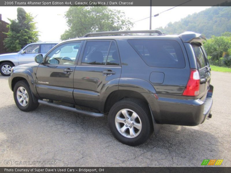 Galactic Gray Mica / Dark Charcoal 2006 Toyota 4Runner Sport Edition 4x4