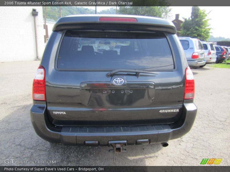 Galactic Gray Mica / Dark Charcoal 2006 Toyota 4Runner Sport Edition 4x4