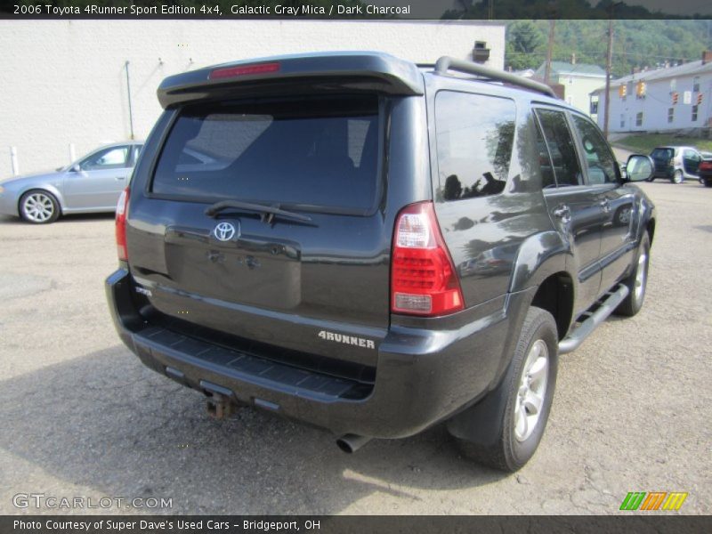 Galactic Gray Mica / Dark Charcoal 2006 Toyota 4Runner Sport Edition 4x4