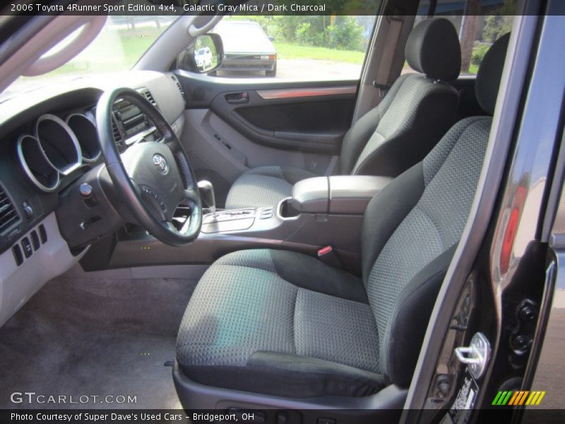 Front Seat of 2006 4Runner Sport Edition 4x4