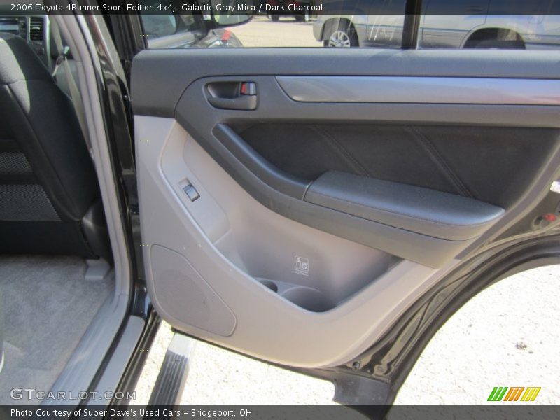 Galactic Gray Mica / Dark Charcoal 2006 Toyota 4Runner Sport Edition 4x4