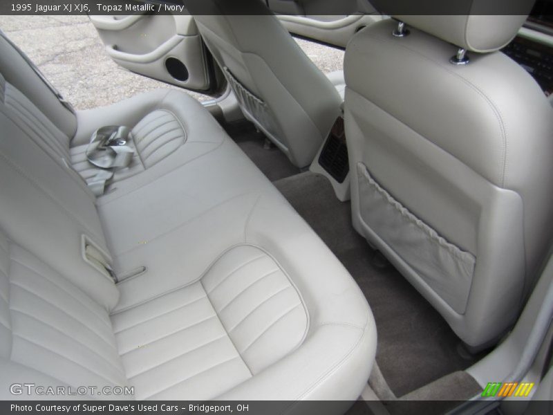 Topaz Metallic / Ivory 1995 Jaguar XJ XJ6