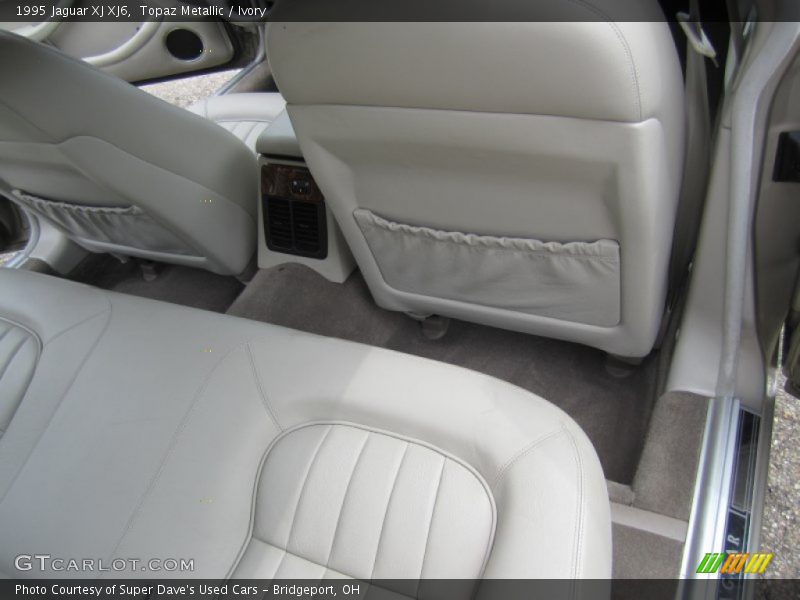 Topaz Metallic / Ivory 1995 Jaguar XJ XJ6