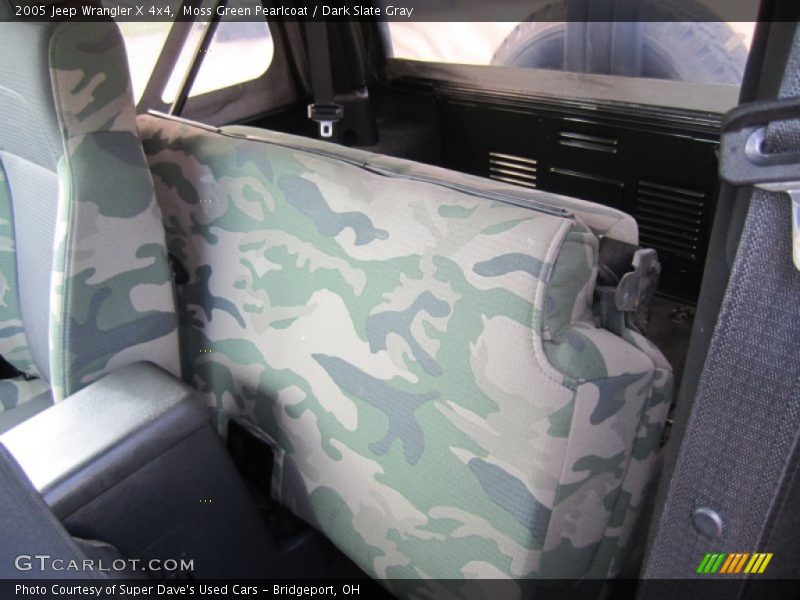 Moss Green Pearlcoat / Dark Slate Gray 2005 Jeep Wrangler X 4x4