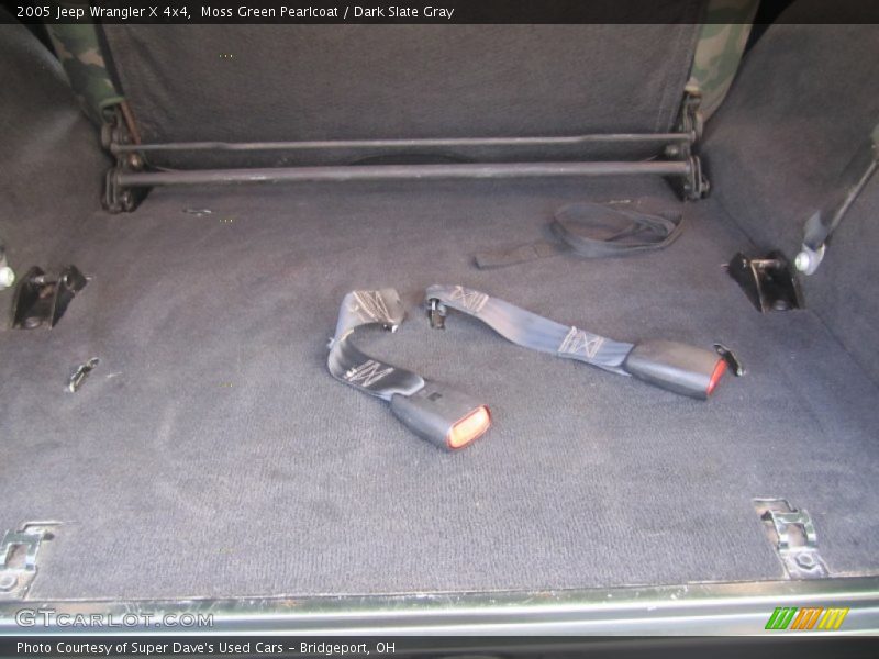 Moss Green Pearlcoat / Dark Slate Gray 2005 Jeep Wrangler X 4x4