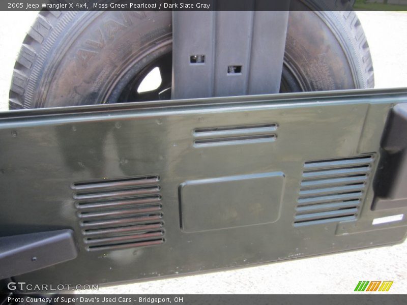 Moss Green Pearlcoat / Dark Slate Gray 2005 Jeep Wrangler X 4x4