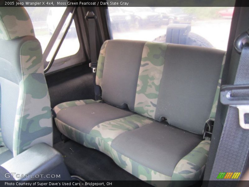 Moss Green Pearlcoat / Dark Slate Gray 2005 Jeep Wrangler X 4x4