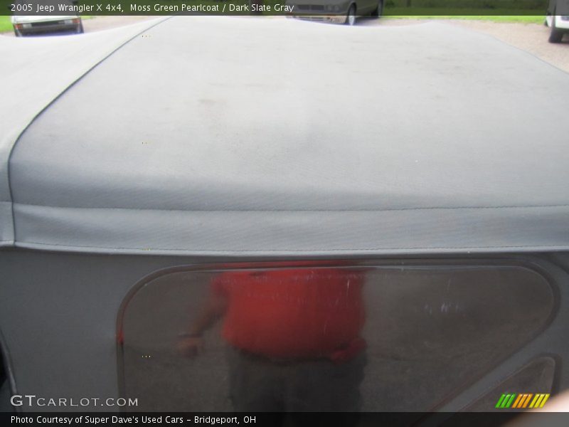 Moss Green Pearlcoat / Dark Slate Gray 2005 Jeep Wrangler X 4x4