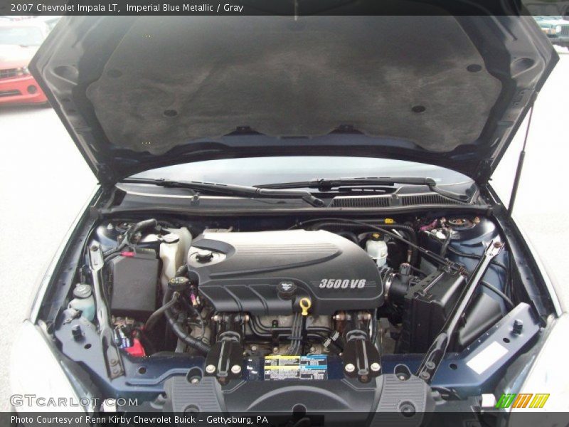 Imperial Blue Metallic / Gray 2007 Chevrolet Impala LT