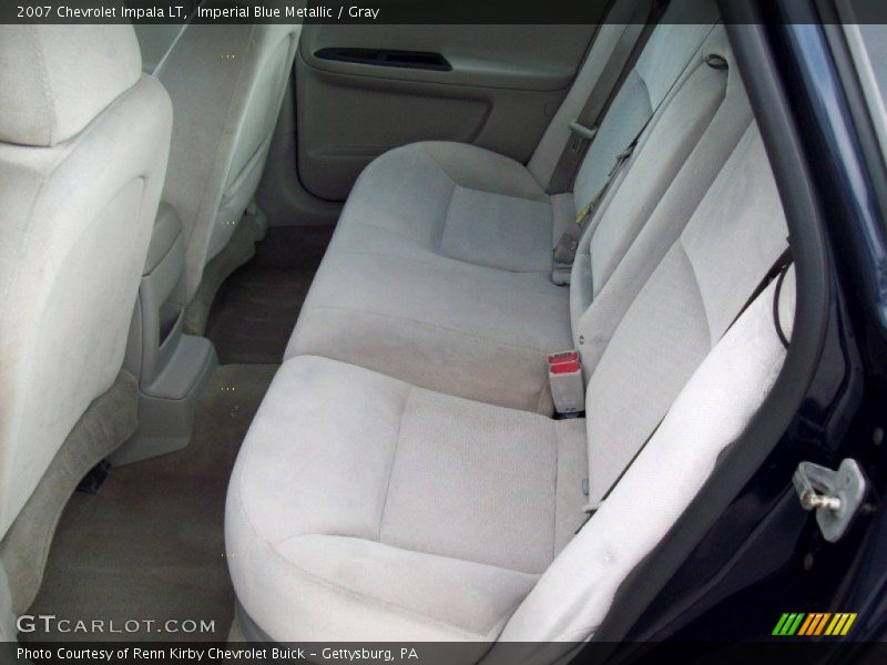 Imperial Blue Metallic / Gray 2007 Chevrolet Impala LT