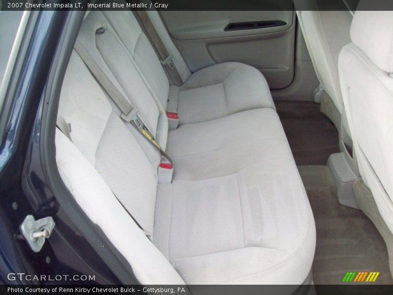 Imperial Blue Metallic / Gray 2007 Chevrolet Impala LT