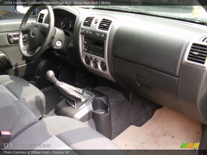 Deep Navy Blue / Ebony 2009 Chevrolet Colorado Extended Cab 4x4