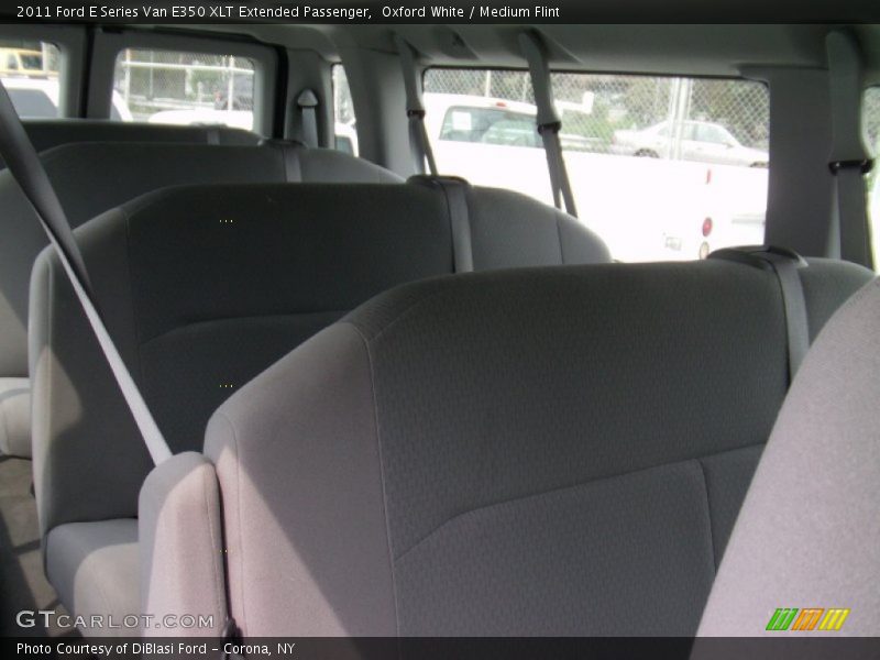 Oxford White / Medium Flint 2011 Ford E Series Van E350 XLT Extended Passenger
