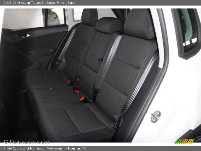Candy White / Black 2013 Volkswagen Tiguan S