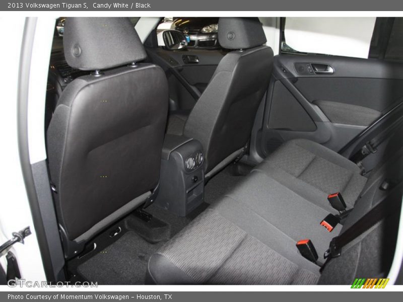 Candy White / Black 2013 Volkswagen Tiguan S