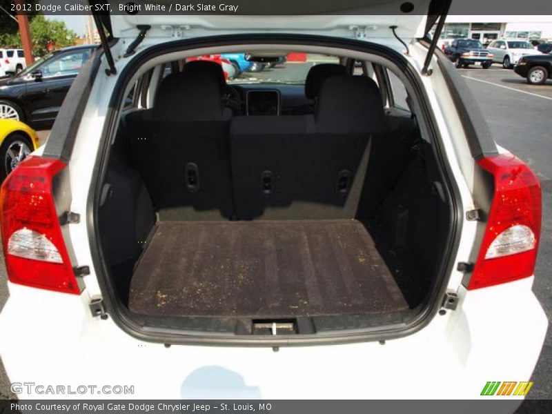 Bright White / Dark Slate Gray 2012 Dodge Caliber SXT