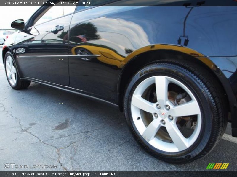 Black / Light Taupe 2006 Pontiac G6 GTP Coupe