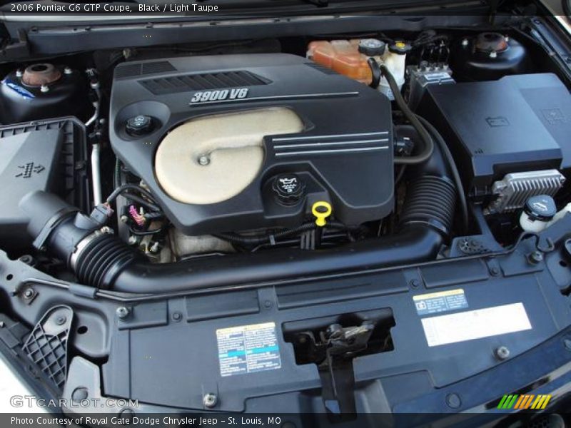  2006 G6 GTP Coupe Engine - 3.9 Liter OHV 12-Valve VVT V6