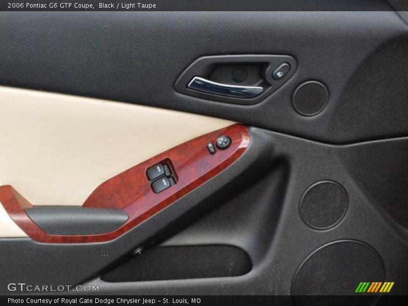 Black / Light Taupe 2006 Pontiac G6 GTP Coupe