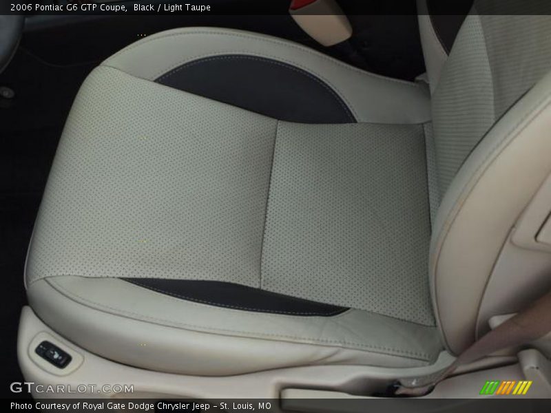 Black / Light Taupe 2006 Pontiac G6 GTP Coupe