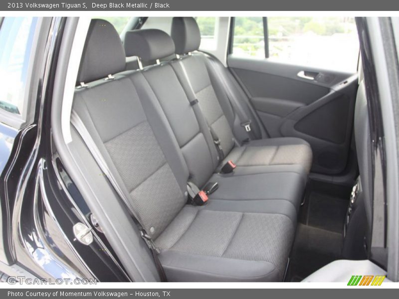 Deep Black Metallic / Black 2013 Volkswagen Tiguan S