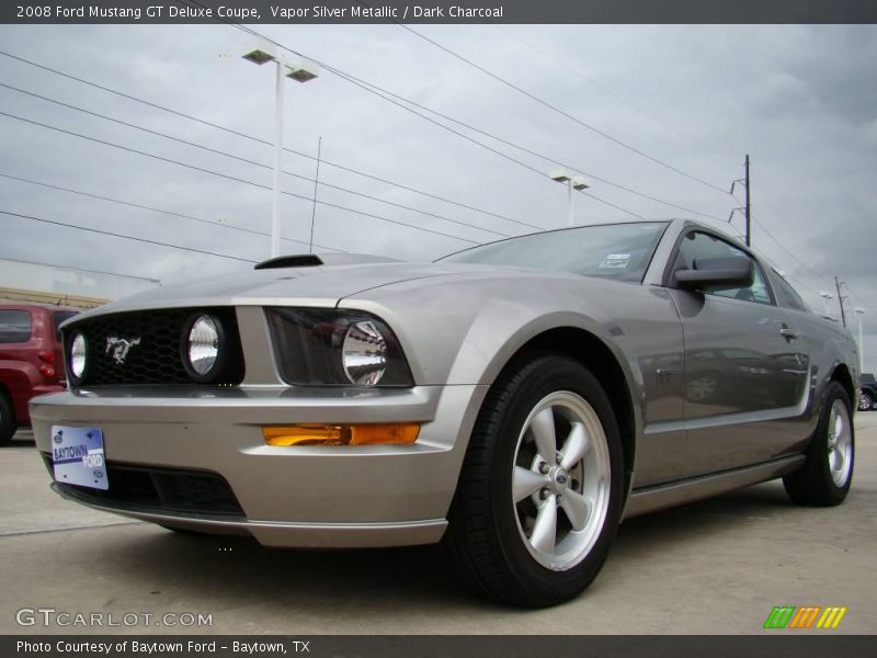 Vapor Silver Metallic / Dark Charcoal 2008 Ford Mustang GT Deluxe Coupe