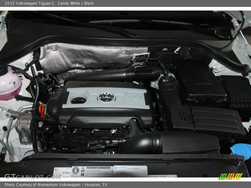 Candy White / Black 2013 Volkswagen Tiguan S