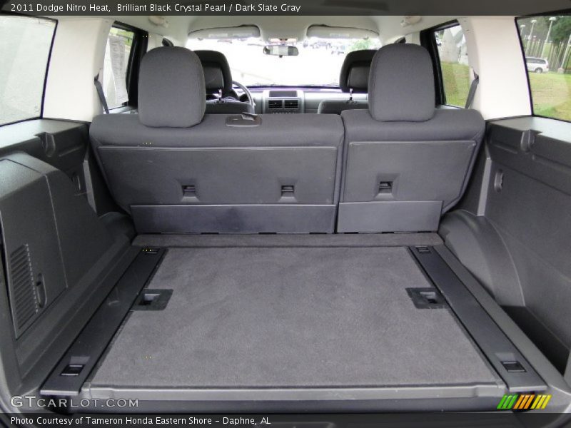 Brilliant Black Crystal Pearl / Dark Slate Gray 2011 Dodge Nitro Heat