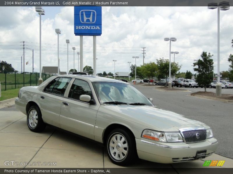 Gold Ash Metallic / Medium Parchment 2004 Mercury Grand Marquis LS