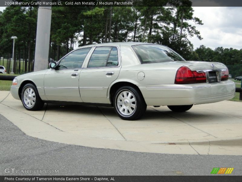 Gold Ash Metallic / Medium Parchment 2004 Mercury Grand Marquis LS