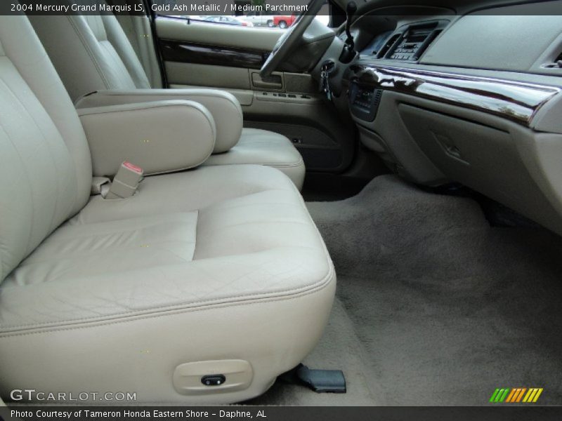 Gold Ash Metallic / Medium Parchment 2004 Mercury Grand Marquis LS