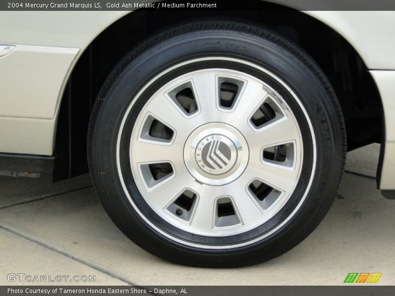 Gold Ash Metallic / Medium Parchment 2004 Mercury Grand Marquis LS